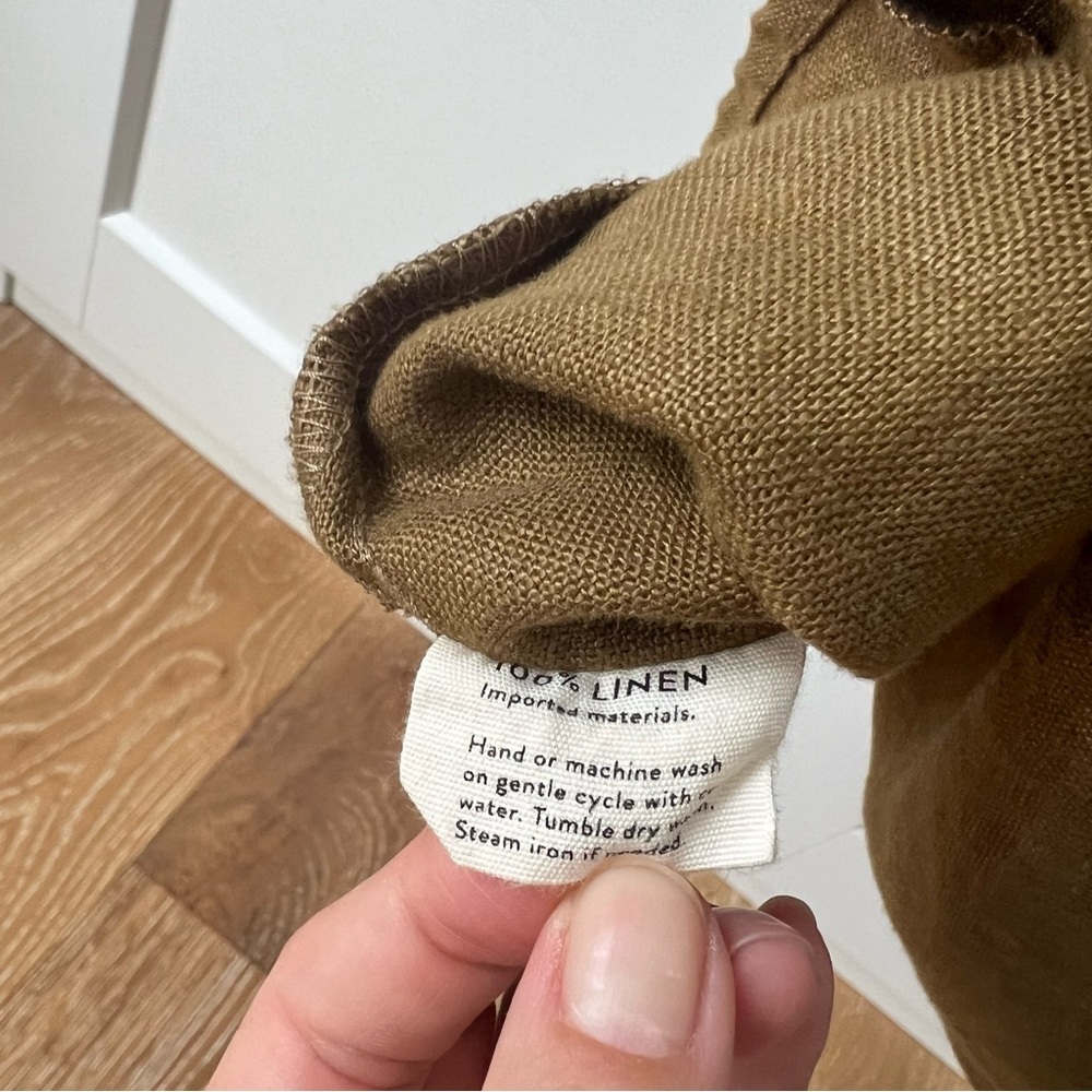 Elizabeth Suzann Long Sleeve Harper Tunic in Midweight Linen sz XX… - Picture 13 of 15